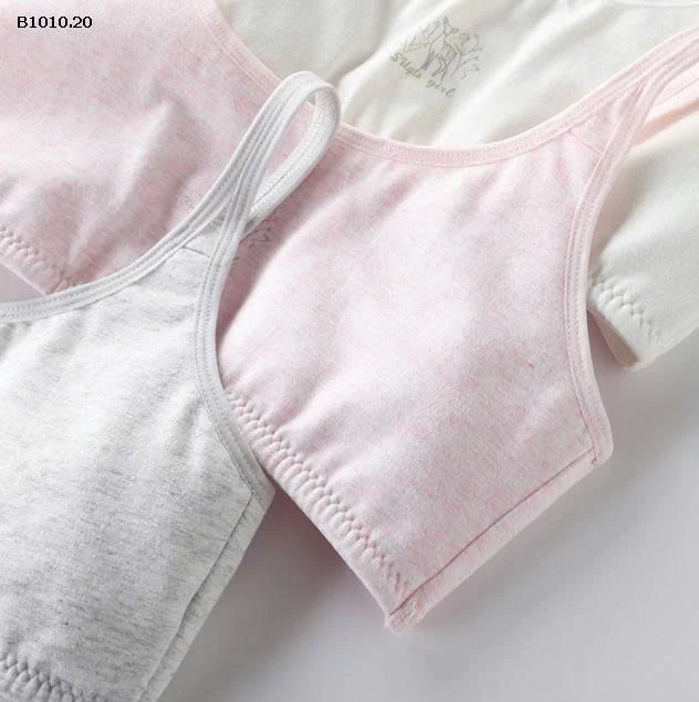 ÁO BRA COTTON QUAI NHỎ- sỉ 102k/set 3c mix