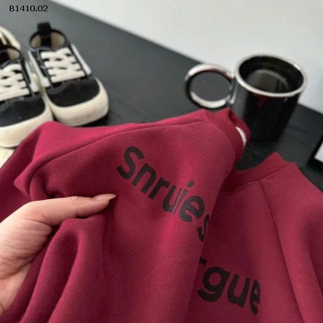 BỘ NỈ LÓT NHUNG CHO BÉ -Giá sỉ 149k