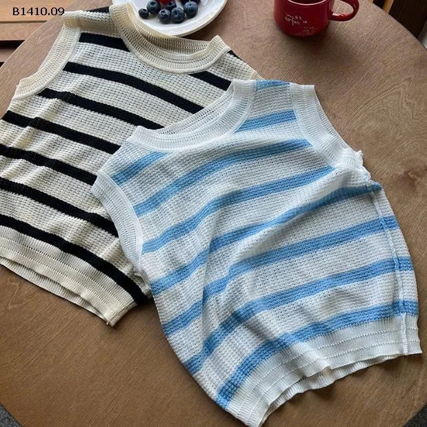 Áo len dệt kim sọc kiểu Hàn Quốc nhà AMBB - giá sỉ  size : 90-150 giá 125k size 160 giá 135k