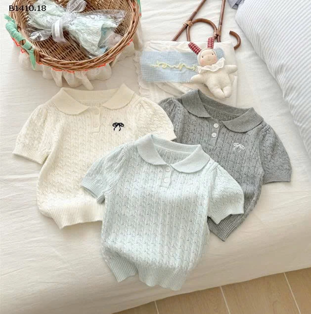 ÁO DỆT KIM CỔ SEN BG -Giá sỉ 130k