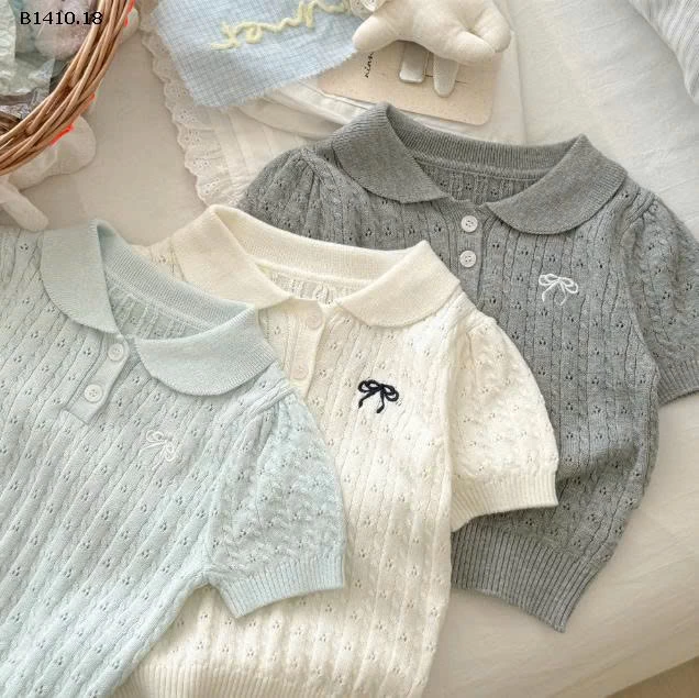 ÁO DỆT KIM CỔ SEN BG -Giá sỉ 130k