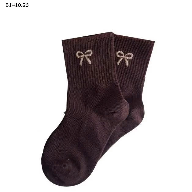 SET 5 ĐÔI TẤT NƠ CHO BÉ IU -Giá sỉ 54k/set    