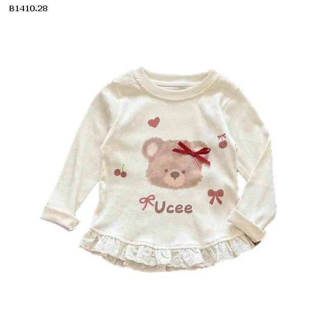 Áo thun tay dài Little Salty Lemon cho bé IU -Giá sỉ 110k