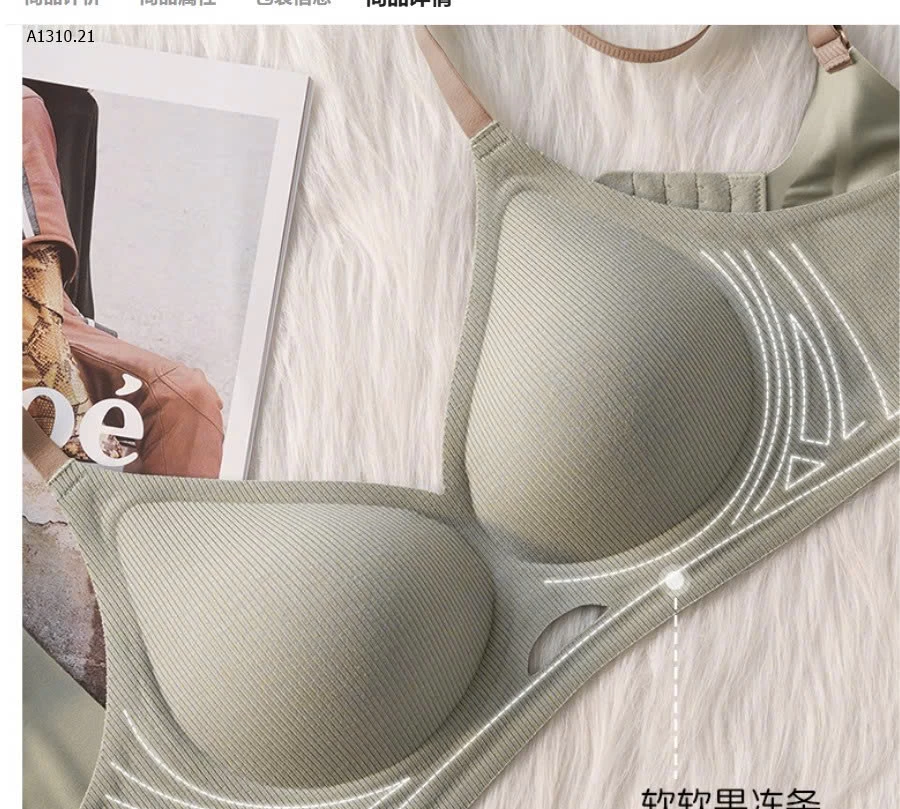 BRA KHÔNG GỌNG, NÂNG NGỰC TỰ NHIÊN- sỉ 120k/set 2c chọn mau size