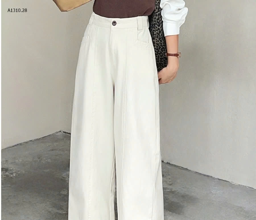 QUẦN ỐNG RỘNG LƯNG CHUN hãng ANNA - sỉ 215k