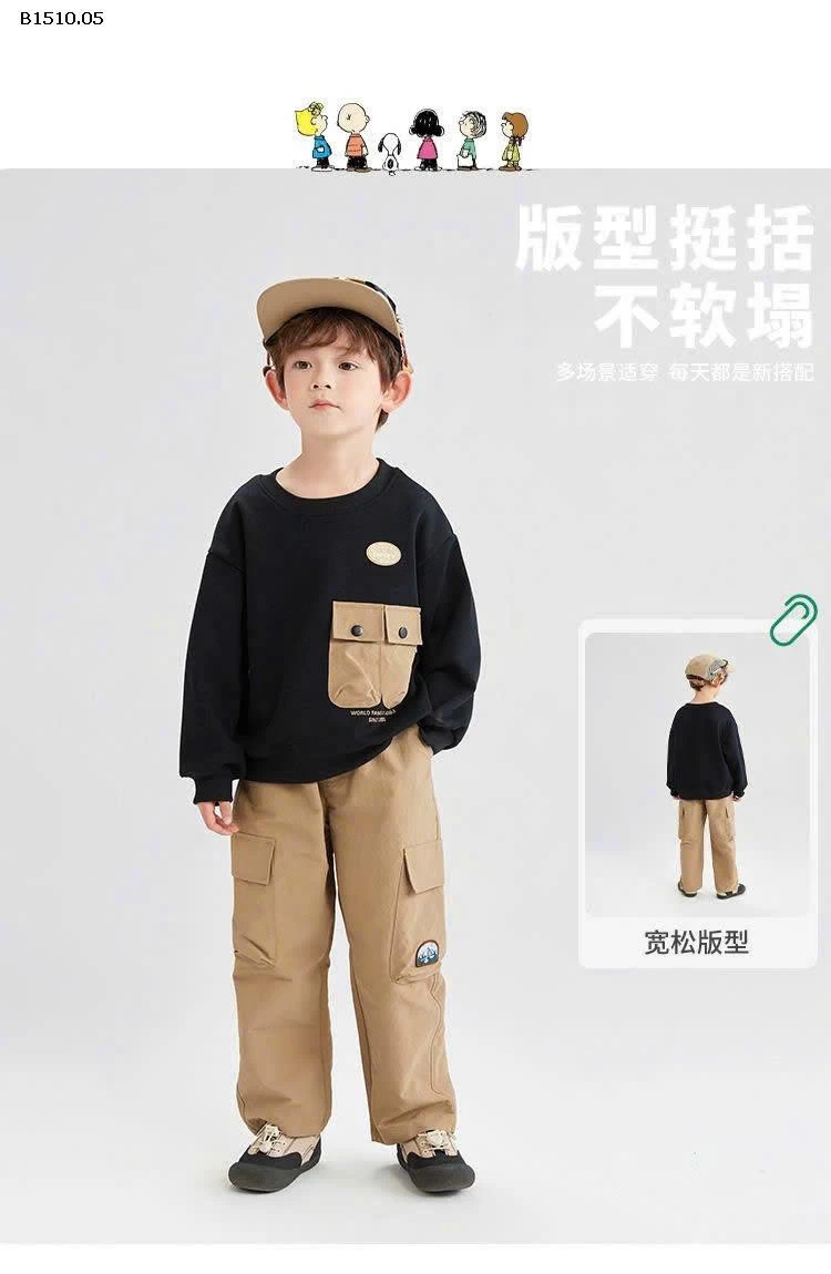 Bộ Nỉ size đại Snoopy -Giá sỉ 259k