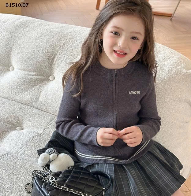 ÁO LEN KHÓA KÉO AMBB  -Giá sỉ  sz  90-150: 163k  sz 160: 178k