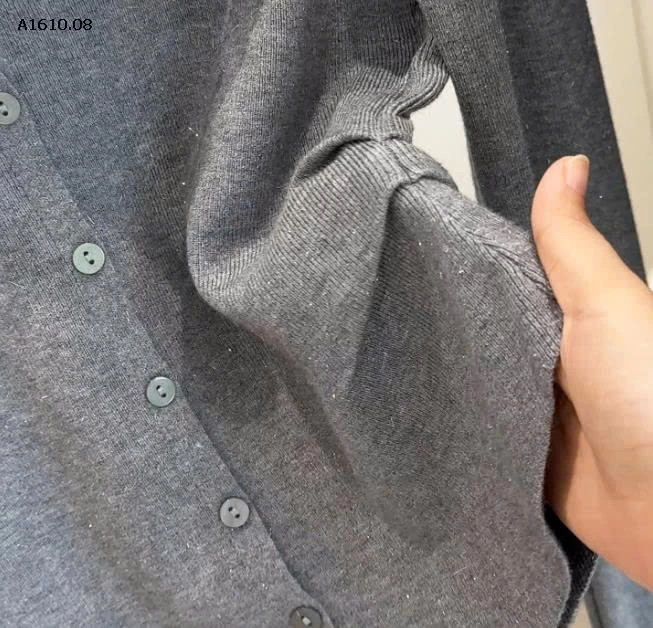 ÁO CARDIGAN PHỐI KẺ  - sỉ 202k