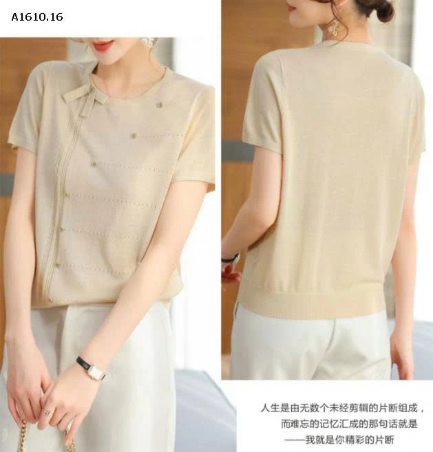 ÁO LEN DỆT KIM THỜI TRANG NỮ THOÁNG KHÍ - sỉ 120k