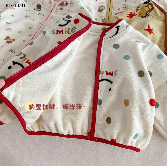ÁO KHOÁC HỌA TIẾT CHO BÉ1-Giá sỉ 133k