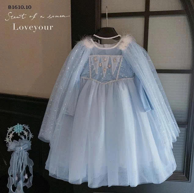 VÁY CÔNG CHÚA ELSA CHO BÉ GÁI -Giá sỉ 310k