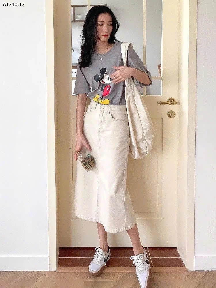 CHÂN VÁY CHỮ A DÁNG DÀI- sỉ 149k