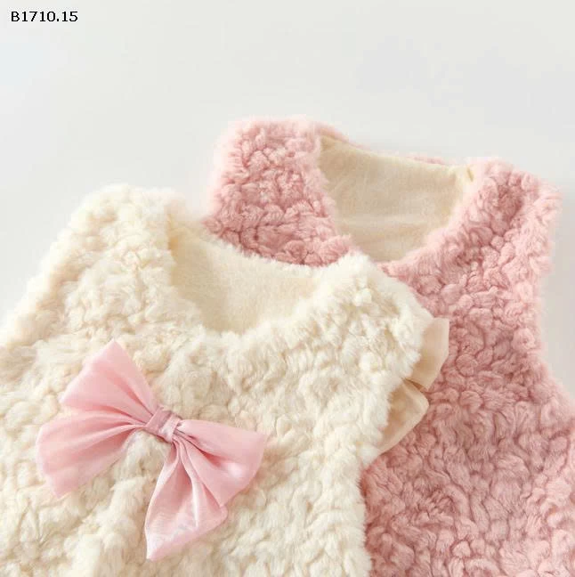 ÁO GILE LÔNG CỪU  NƠ CHO BG - sỉ 95k