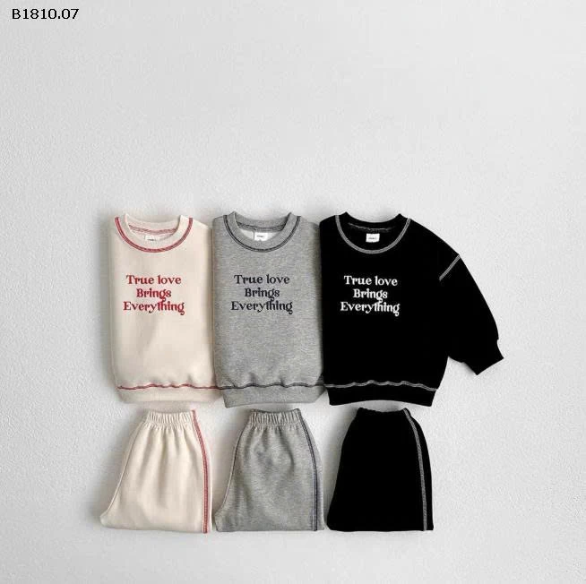 SET NỈ CHO BÉ TRAI-Giá sỉ 189k