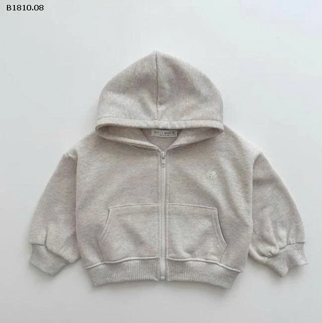 bộ thu đông áo cardigan có mũ trùm đầu- si 174k