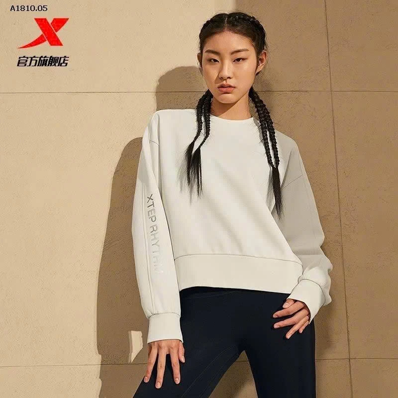 áo nỉ thu chuẩn auth XTEP - sỉ 300k