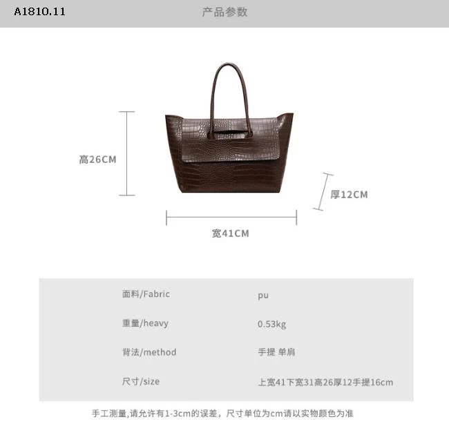 TÚI TOTE CỠ LỚN CÔNG SỞ CAO CẤP  - sỉ 125k