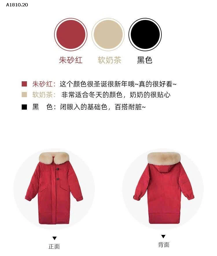 ÁO PHAO DÁNG DÀI -Giá sỉ 368k