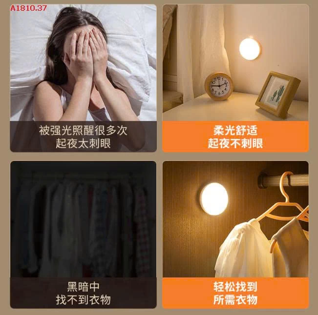 ĐÈN CẢM BIẾN - sỉ 56k/set 2c