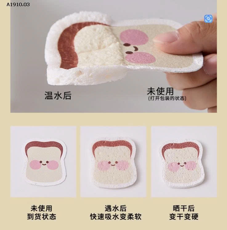 MIẾNG LÓT THẤM NƯỚC VÒI RỬA BÁT - sỉ 82k/set 2c chọn mẫu