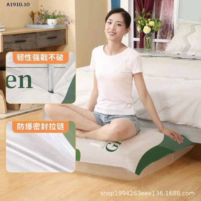 SET 6 TÚI HÚT CHÂN KHÔNG ĐỰNG CHĂN MÀN QUẦN ÁO KÈM BƠM - sỉ 160k/set 6 túi + bơm điện