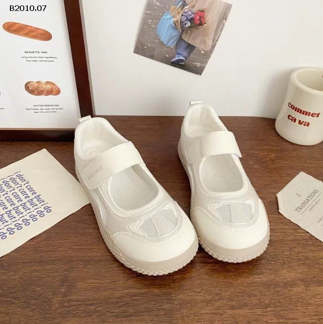 GIÀY MARY JANE VELCRO ROMAN CHO NỮ-Giá sỉ 125k