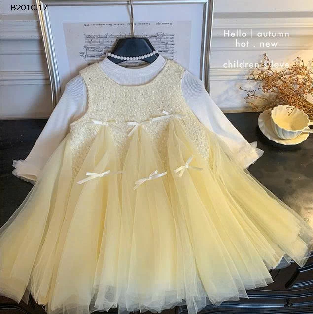 VÁY CÔNG CHÚA KÈM ÁO-Giá sỉ 284k