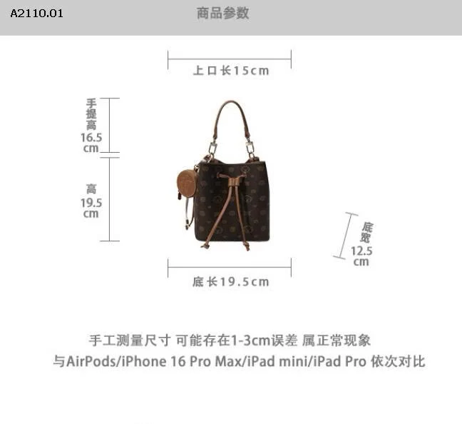 TÚI XÁCH CHIO2ND-Giá sỉ 225k