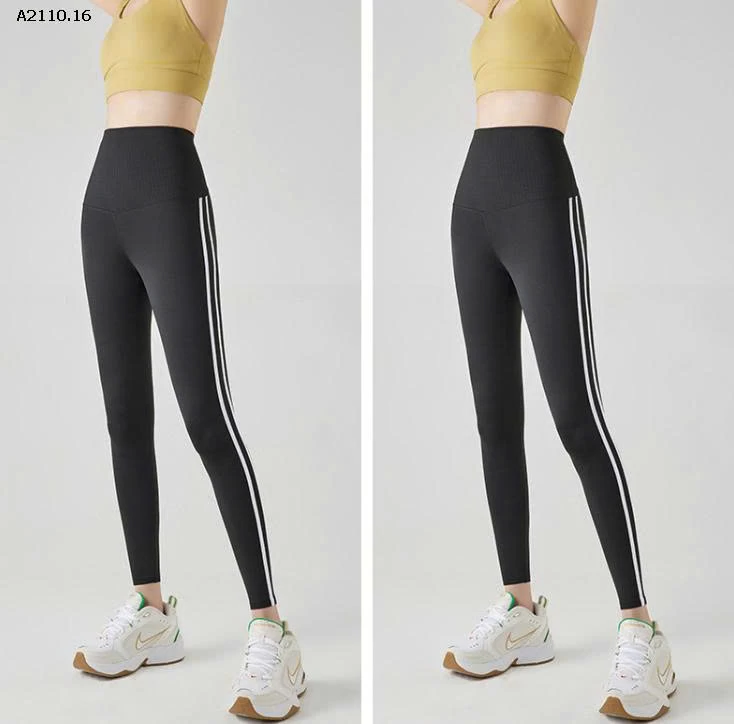QUẦN LEGGING 2 SỌC ĐI TẬP CHO NỮ-Giá sỉ 106k