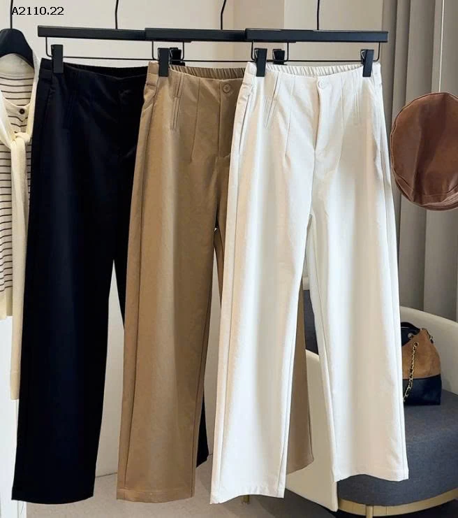 QUẦN ỐNG ĐỨNG CẠP CHUN SAU ANNA-Giá sỉ 182k