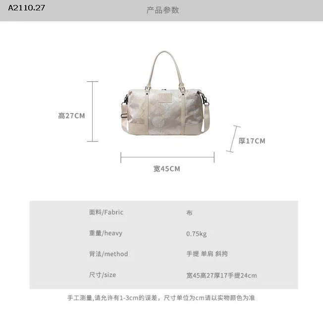 Túi du lịch -Giá sỉ 198k