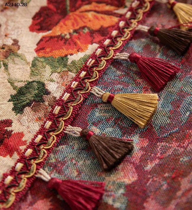 Khăn trải bàn Vintage siu siu xinh-Giá sỉ 123k 