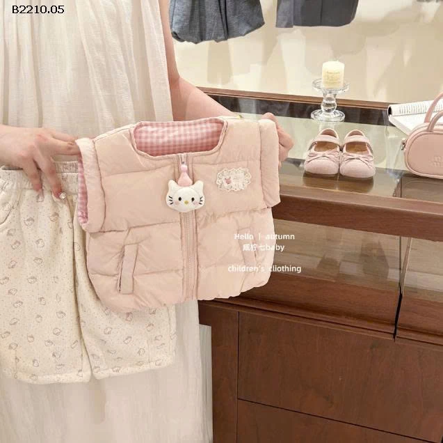 KHOÁC PHAO 2 MẶT MIX QUẦN BOM HOA- Giá sỉ áo 190k  quần 154k 