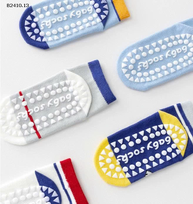 Tất chống trượt chuẩn nhà Minliu socks -Giá sỉ 93k/set 10 đôi 
