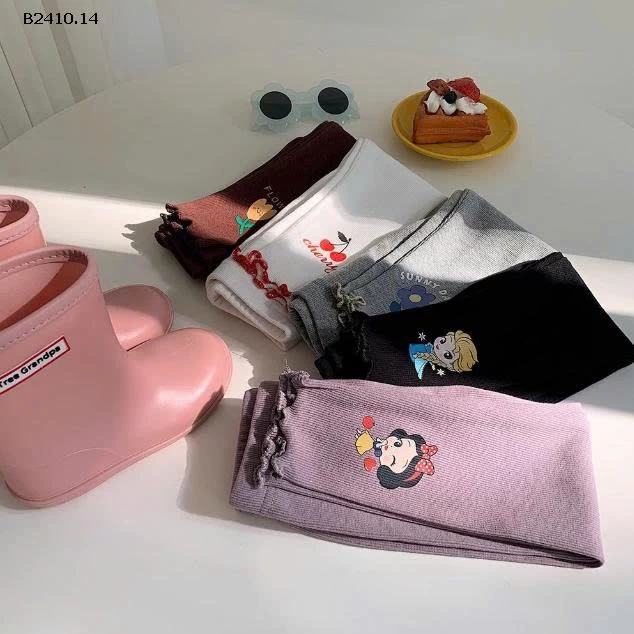 Quần legging bé gái siêu xinh -Giá sỉ 35k/chiếc sỉ từ 2 chiếc 