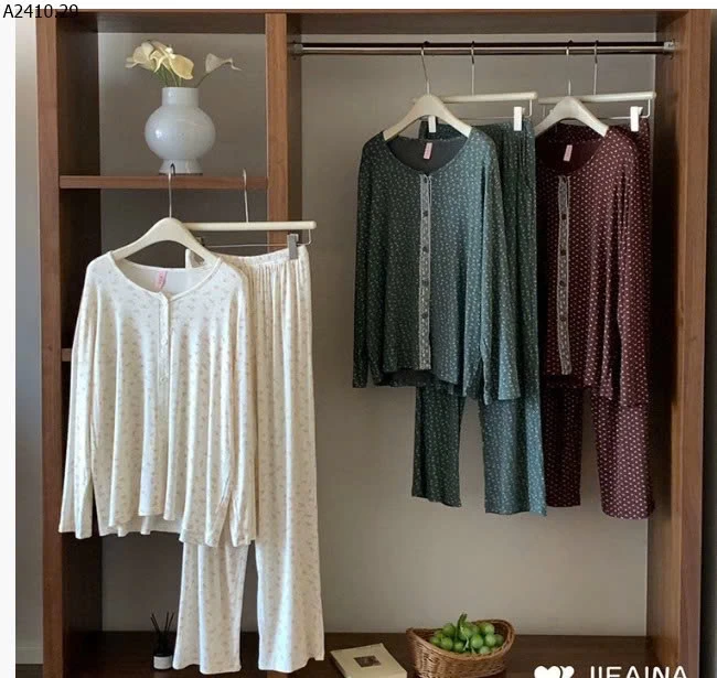 BỘ NGỦ HOA NHÍ CHO NỮ- sỉ 261k