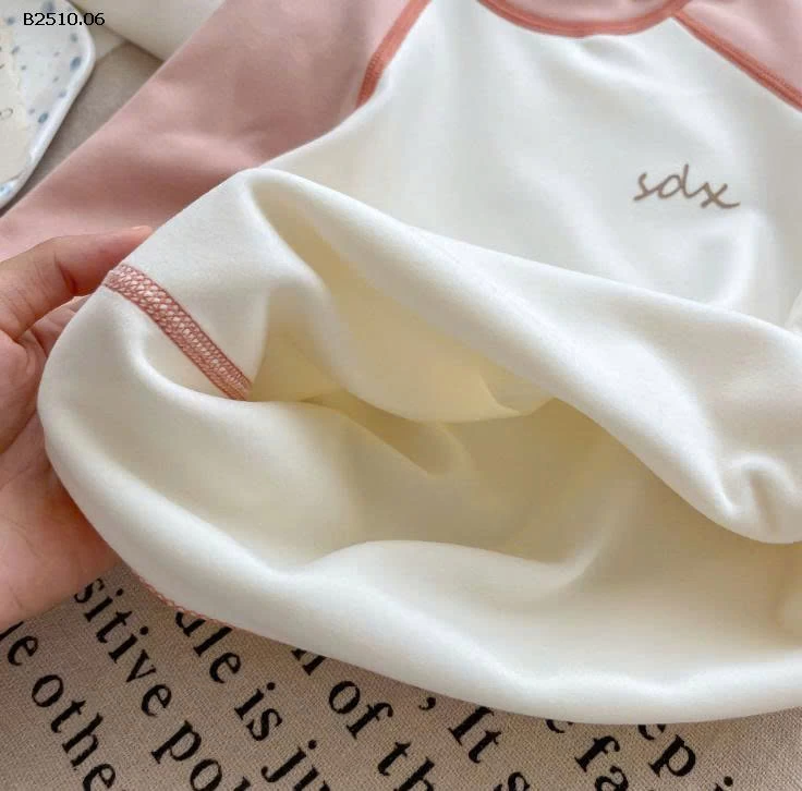 Bộ giữ nhiệt phối màu cho bé -Giá sỉ  sz 90-130  :  102k sz 140-170 :    123k