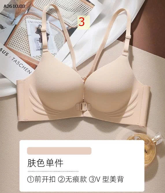 ÁO NGỰC CÀI KHUY TRƯỚC - Giá sỉ 99k/set 2c chọn màu size 