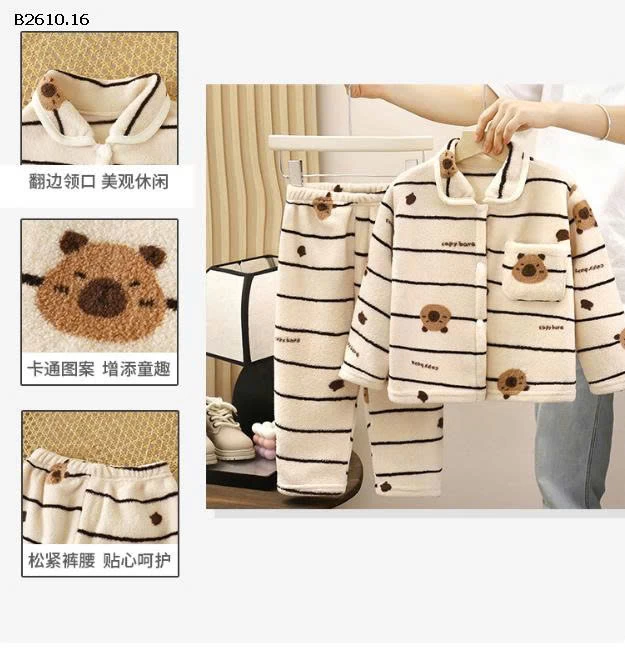 BỘ ĐỒ THU ĐÔNG CHO BÉ – MỀM MỊN, ẤM ÁP-Giá sỉ 120k