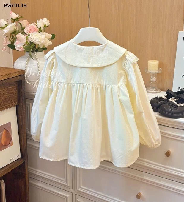 áo sơ mi dáng babydoll siêu đẹp chuẩn QCCC-Giá sỉ 99k
