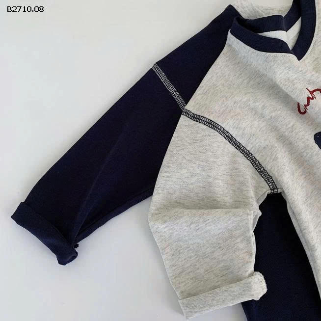 Áo thun  in hình hoạt hình Maibao cho bé  nhà Huzhou Zhili - sỉ 123k 