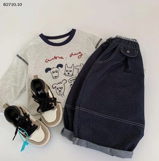 Quần Jeans Bé Trai Maibao nhà Huzhou Zhili - sỉ 175k 