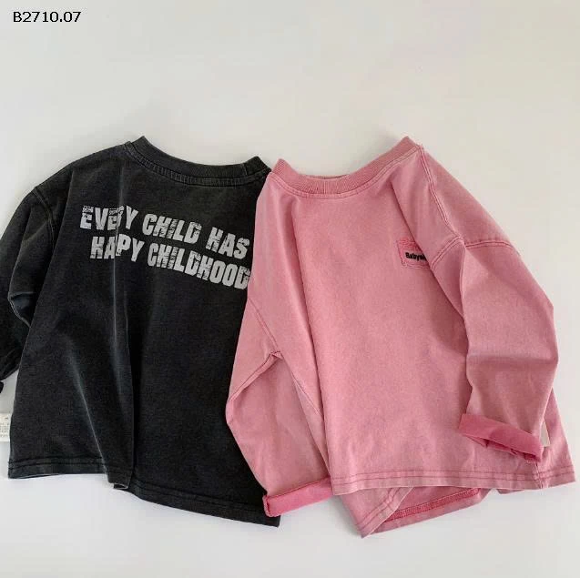 Áo thun trẻ em Maibao mùa thu 2025 phiên bản Hàn Quốc mới cho bé  nhà Huzhou Zhili - sỉ 155k 