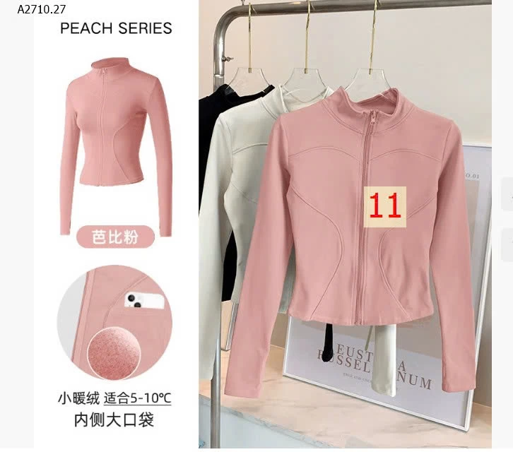 ÁO KHOÁC THỂ THAO CHO NỮ - sỉ 147k