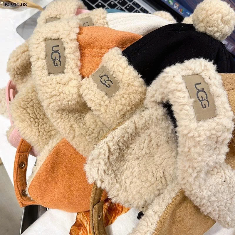 SET MŨ UGG KÈM KHĂN cực hàn xẻng-Giá sỉ 99k/set Mũ + khăn 