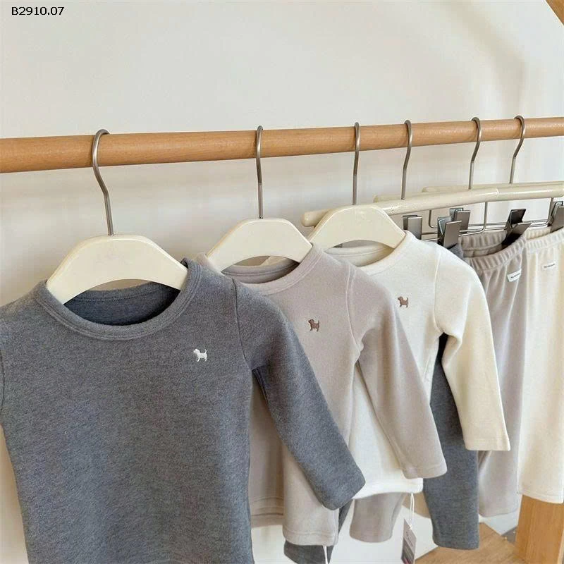 Set nỉ bông Bluedog -Giá sỉ 115k