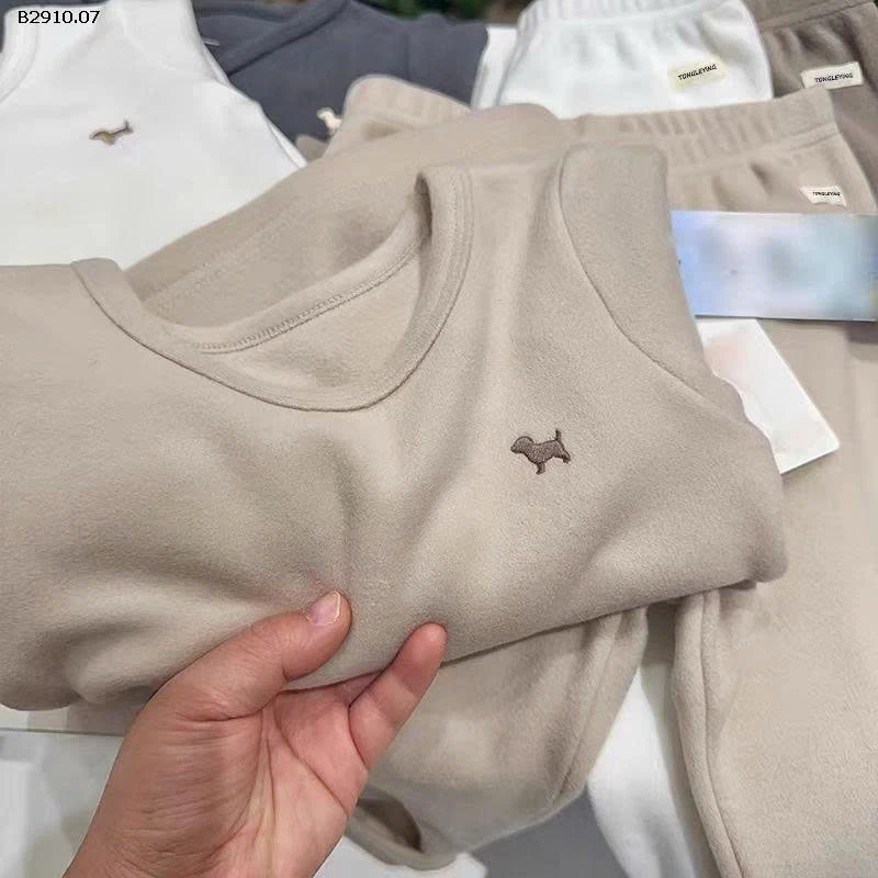 Set nỉ bông Bluedog -Giá sỉ 115k