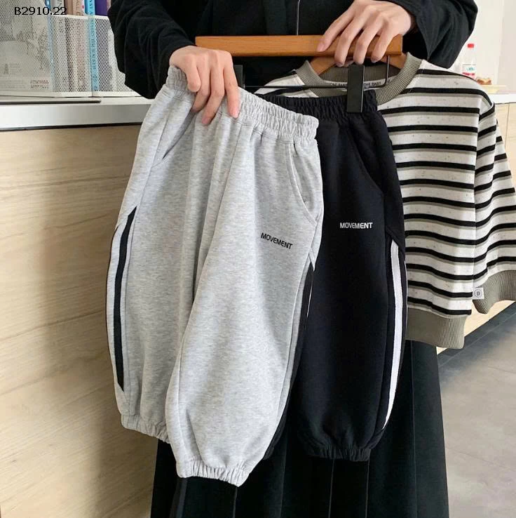 Quần nỉ thể thao đa năng cho bé - sỉ 142k