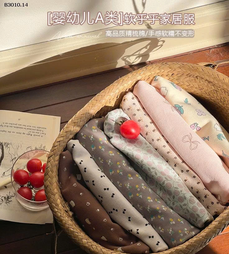 Bộ đồ ngủ trẻ em Hãng AMBB.Kids- Giá sỉ  size 80-150 : 142k size 160 : 163k