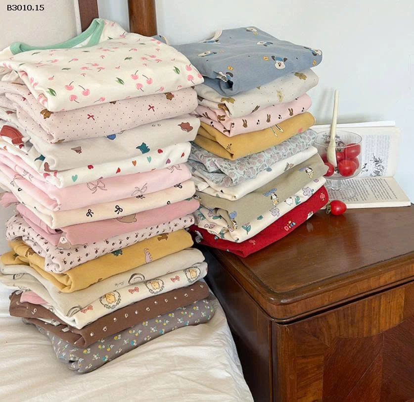 Bộ đồ ngủ cho trẻ em Hãng AMBB.Kids - Giá sỉ  size 80-150 : 142k size 160 : 163k
